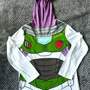 Disney lightyear hoodie size 10/12 never worn!